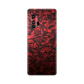 Forged Red Skin For Motorola Edge Plus
